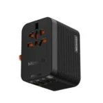 Moxedo Universal-Plug+ 35W GaN Travel Adapter - 2 USB-C + 2 USB-A (MX-TA025) Black