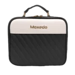 Moxedo 2 in 1 Portable Makeup Mirror with Built in LED Mirror (PMB013) Black