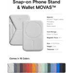 MOFT Snap-On Iphone Stand & Wallet (MOVAS) -Misty Cove