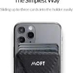 Moft X Phone Stand – Carbon Black