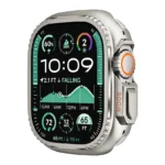 Wizard Guard Shield Case for Apple Watch 46mm - Natural Titanium