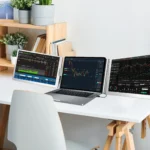 Powerology Dual Screen Portable Monitor (PDSLM14) Silver