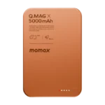 Momax Q.Mag X 5000mAh Magnetic Wireless Power Bank (IP116A) Orange
