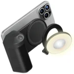 Porodo SnapCharge MagSafe 4800mAh Power Bank with Camera Shutter Remote - Black