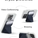 MOFT Snap-On Iphone Stand & Wallet (MOVAS) -Navy Blue