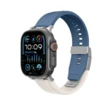 AmazingThing Titan Chrono Apple Watch Strap 44/45/46/49MM - Starlight/Blue