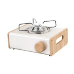 Porodo Portable Outdoor Burner Stove with 4 Flame Adjsutment 2800W - Light Brown
