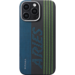 Pitaka Aries Tactile Woven Case for iPhone 16 Pro Max - Credit card